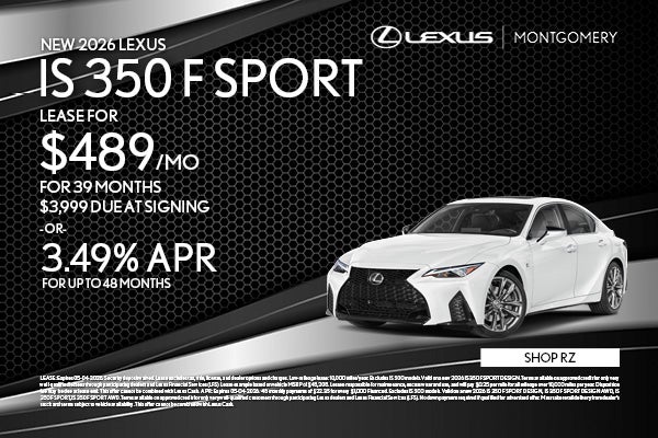 NEW 2026 LEXUS IS 350